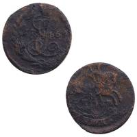 (1769, ЕМ) Монета Россия-Финдяндия 1769 год 1/4 копейки   Полушка Медь  F